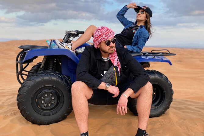 Evening Quad Bike, Desert Safari in Dubai , BBQ Dinner and Shows - Tanura, belly dancing, and the fire show