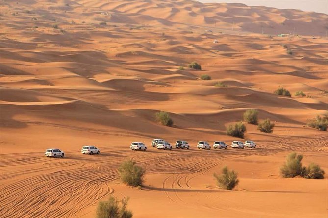 Evening Red Dunes Desert Safari: BBQ Dinner & Adventure Awaits! - Lahbab’s red dunes and the 40-minute thrill ride
