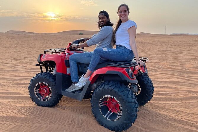 Evening Red Dunes Safari with Quad Biking, BBQ Dinner & LiveShows - BBQ dinner at the Al Awir desert camp