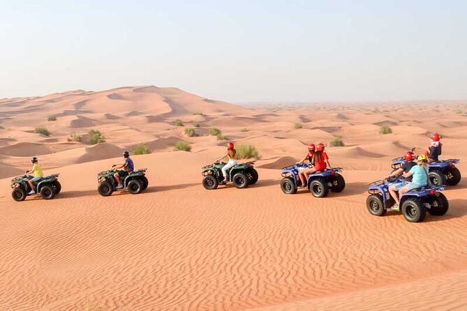 Exciting Morning Desert Safari & Thrilling Quad Bike Ride - Reaching the wide dunes of Lahbab
