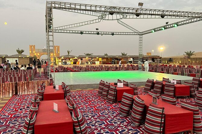 Experience the Ultimate Dubai Red Dunes Desert Safari BBQ Dinner - Five hours at the traditional desert camp