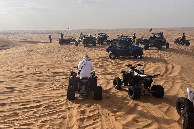 Extreme Quad Driving Adventure Tour - Sandboarding with simple instructions