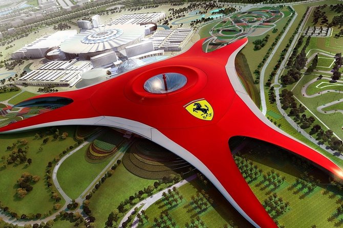 Ferrari World Abu Dhabi Admission Tickets (optional) - Ferrari World Abu Dhabi: more than one fast coaster