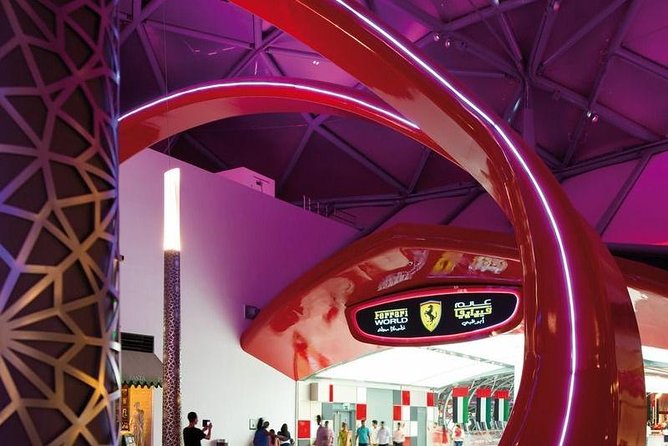 Ferrari World Abu Dhabi Admission Tickets (optional) - One park, two parks, or three parks?