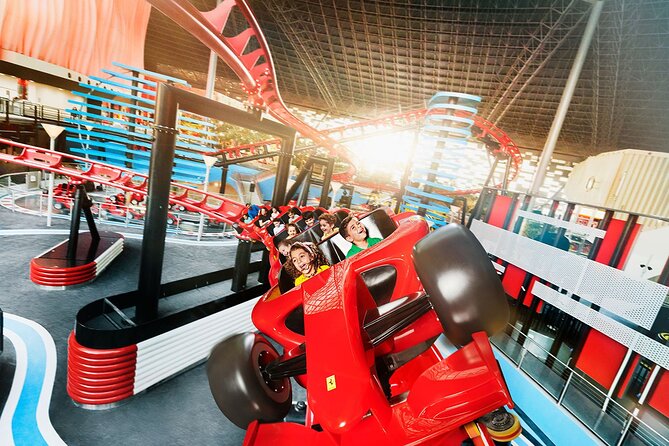 Ferrari World Abu Dhabi Ticket - Formula Rossa, Flying Aces, and the main thrill rides
