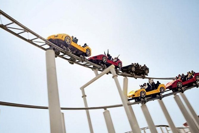 Ferrari World Entrance ticket - Getting there and handling the ticket