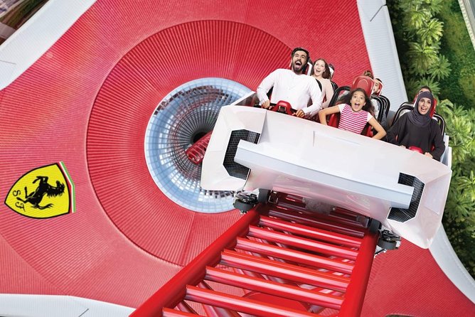 Ferrari World Entrance ticket - The park has enough for families, but adults need to choose carefully