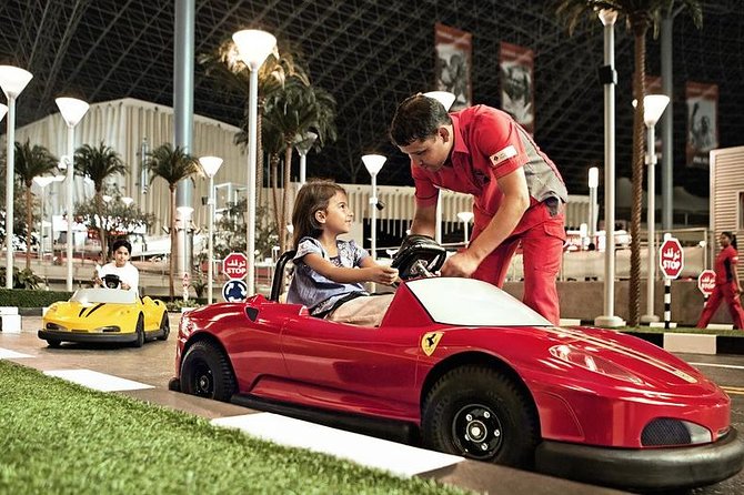 Ferrari World Entry Tickets from Dubai with Transfers from hotel - Arriving at Ferrari World Abu Dhabi