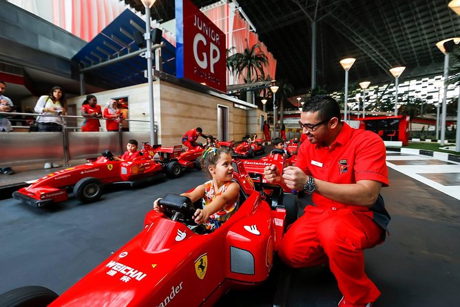 Ferrari World Entry Tickets from Dubai with Transfers from hotel - The journey from Dubai to Yas Island