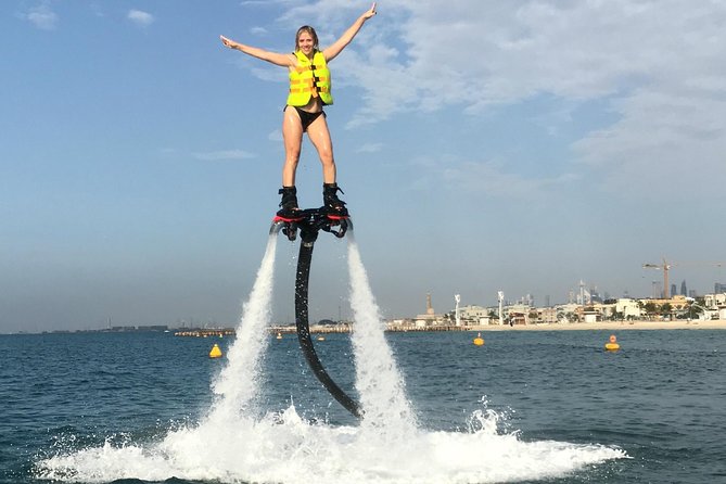 Flyboard Experience in Dubai - 30min - The briefing, safety gear, and first attempt