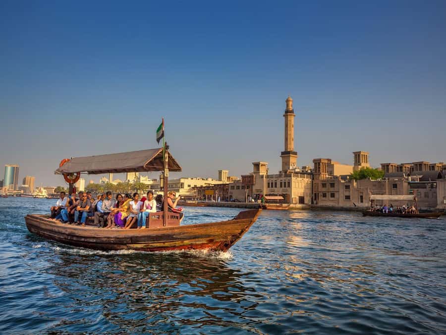 From Abu Dhabi: Dubai City Tour with Frame & Abra Boat Ride - The Museum of the Future from the outside