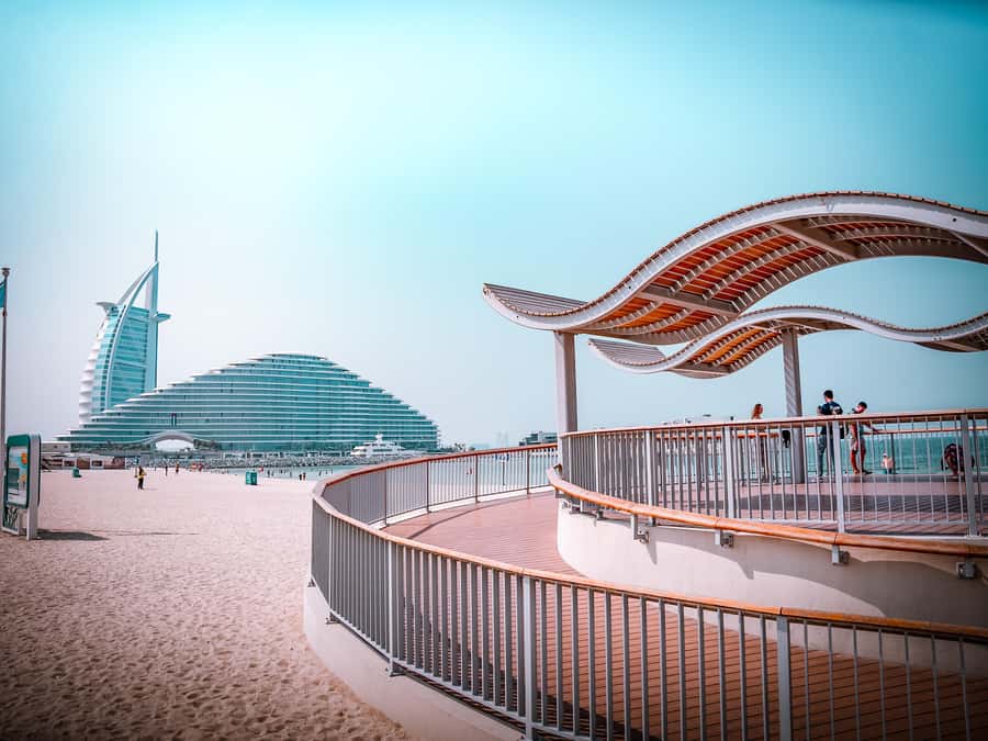 From Abu Dhabi: Dubai Full-Day Sightseeing Tour - Al Fahidi points toward older Dubai