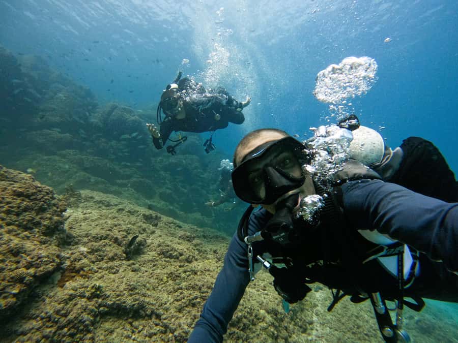 From Dubai: 2 Dives for Certified Divers with BBQ & Transfer - Khorfakkan’s amphitheatre and waterfall