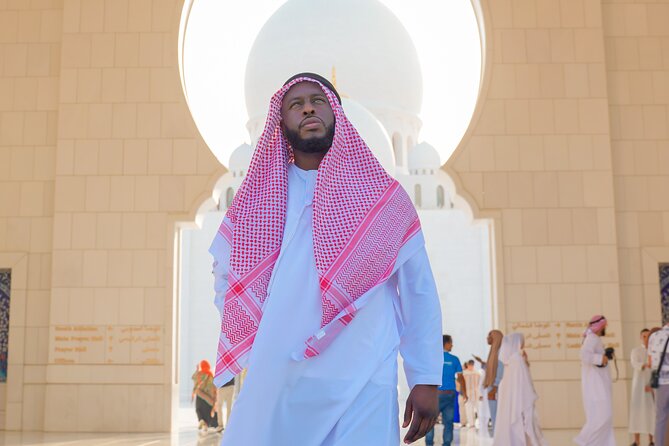 From Dubai: Abu Dhabi Day Tour with Grand Mosque & Louvre Museum - Sheikh Zayed Grand Mosque: two hours of marble and light