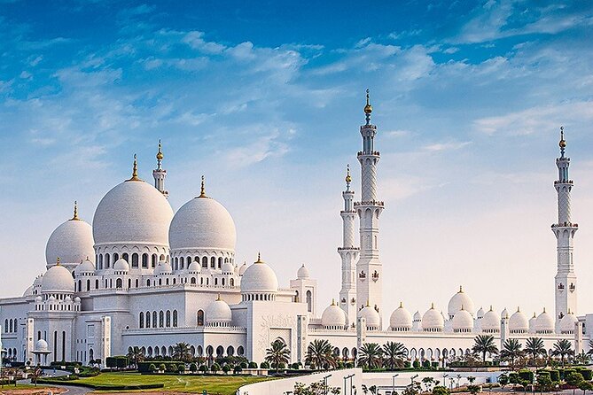 From Dubai: Abu Dhabi Full-Day Sightseeing Trip and Lunch - Sheikh Zayed Grand Mosque: allow time for the dress code