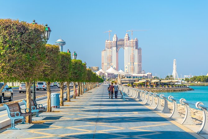 From Dubai To Abu Dhabi: Royal Palace, Grand Mosque &Etihad Tower - Louvre Abu Dhabi: architecture, not a museum visit