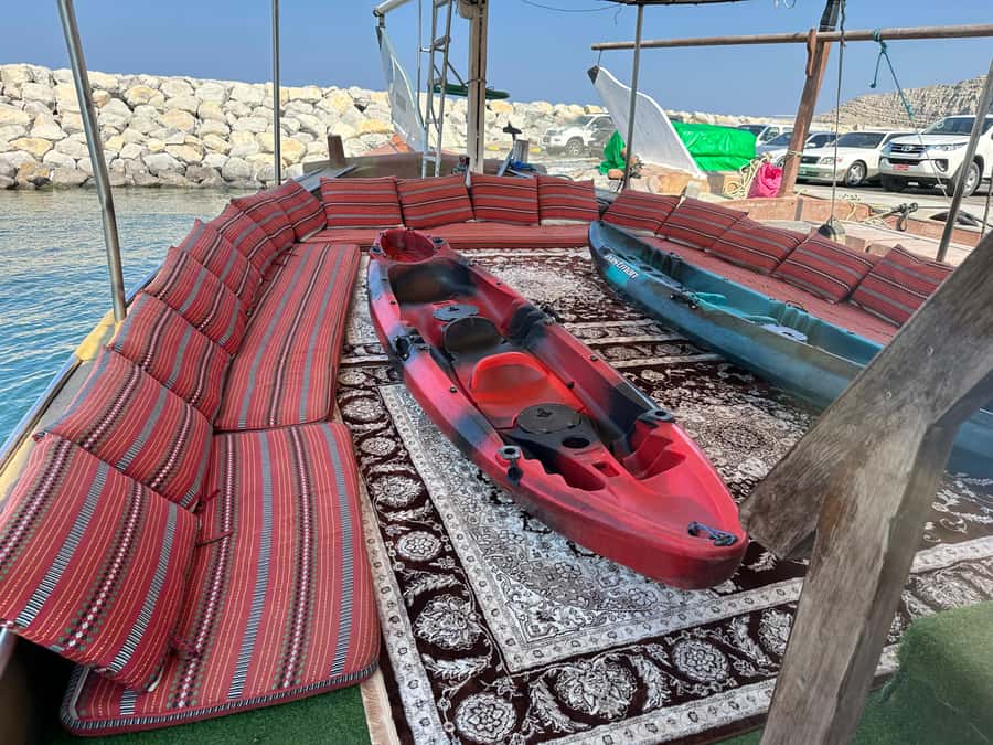 From Ras al Khaimah: Musandam Khasab Day Trip with Transfer - Dolphin watching near the entrance