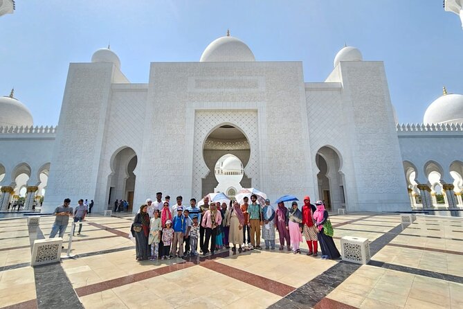 Full Day Abu Dhabi City Tour Sheikh Zayed Grand Mosque from Dubai - NYU Abu Dhabi’s art and academic setting
