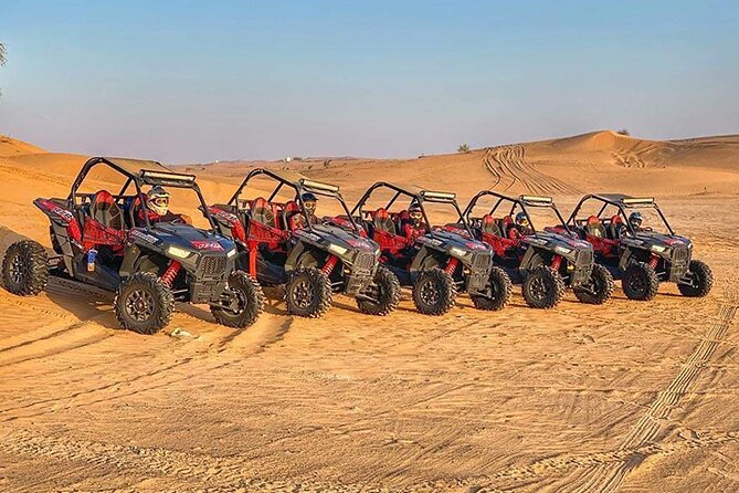 Full-Day Desert Safari with Dune Buggy Ride in Dubai - Buffet barbecue and evening performances
