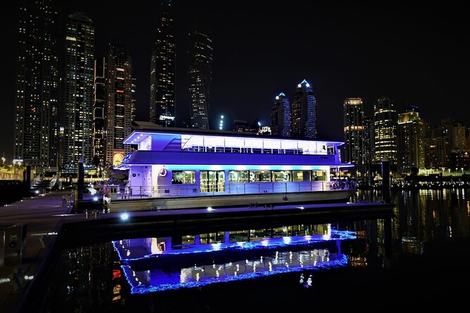 Glass Cruise in Dubai Marina with Dinner - Dubai Marina after dark: what you are really paying for