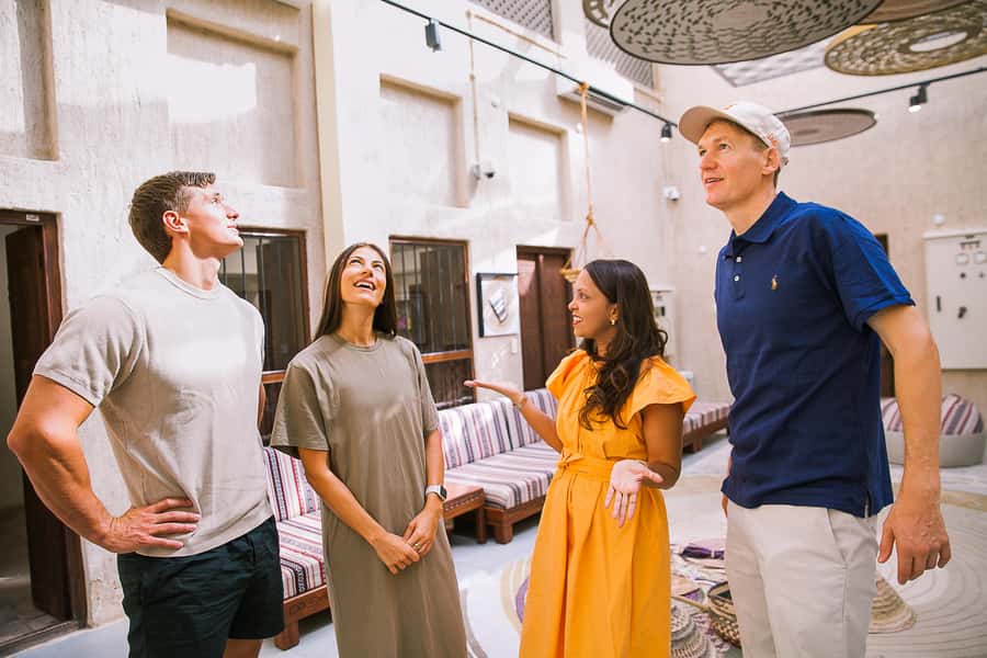 Historic Forts, Boats and Pearls of Old Dubai Walking Tour - Al Fahidi Fort and the museum stops