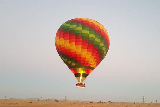 Hot Air Balloon Ride Over Dubai Desert inlcuding Transfers - The flight itself, from calm lift-off to sunrise