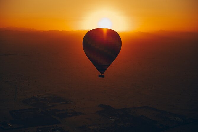 Hot Air Balloon Ride Over Dubai Desert inlcuding Transfers - The landing deserves honest attention
