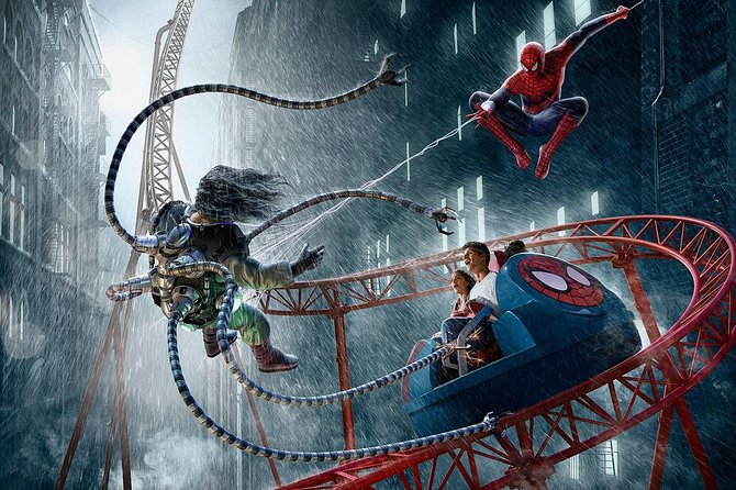 IMG Worlds of Adventure Ticket with Optional Fast Track Upgrade - The Haunted Hotel is a different kind of attraction