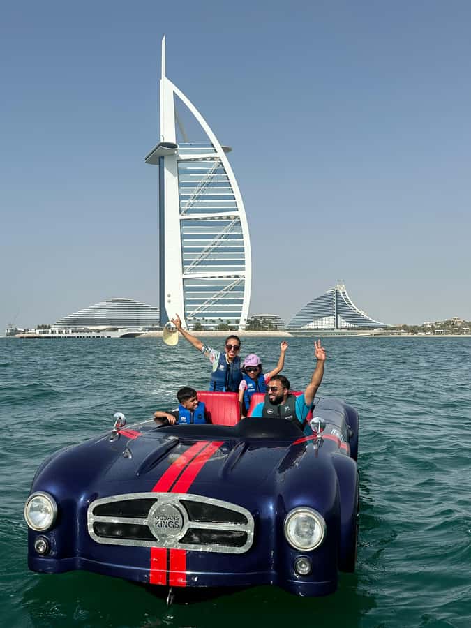 Jet Car: Squad Goals, 4 Seats. 1 Epic Ride Dubai - How the private four-seat format affects value