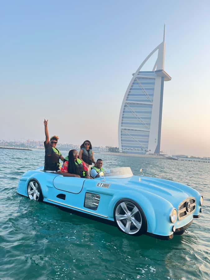 Jet Car: Squad Goals, 4 Seats. 1 Epic Ride Dubai - Who will enjoy this most