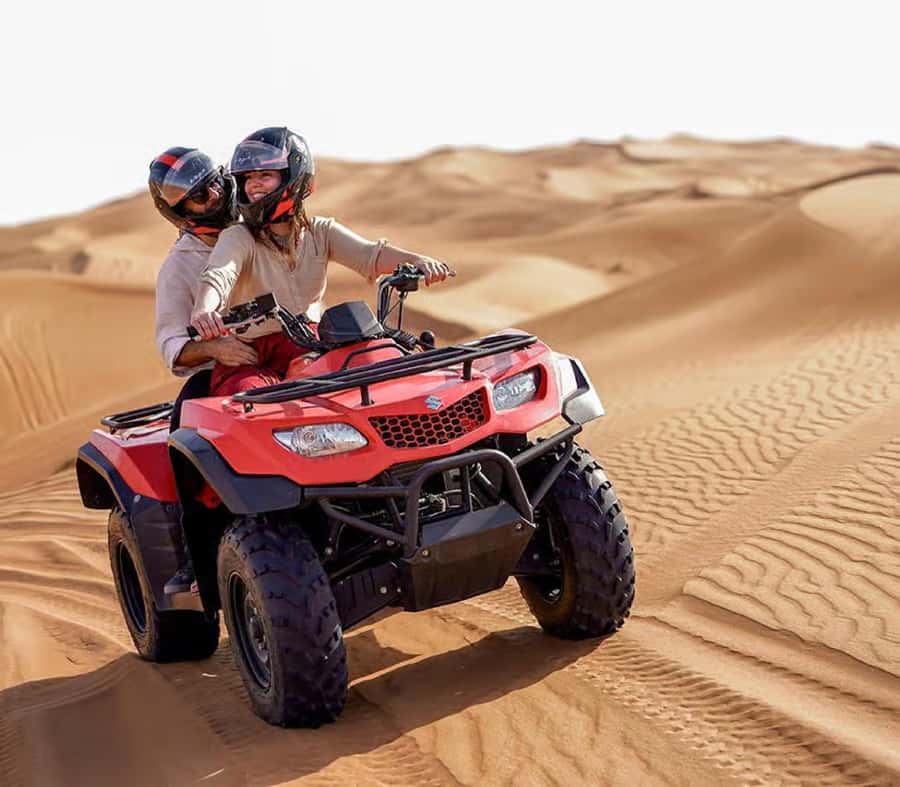 Luxury Dubai Desert Safari, BBQ, Camel Ride, Quad Bike, Show - A desert night built around Al Sahra Desert Fortress