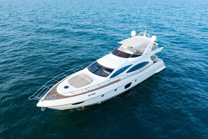 Luxury Yacht Private Rental from Dubai Marina - What you get with the four-hour cruise