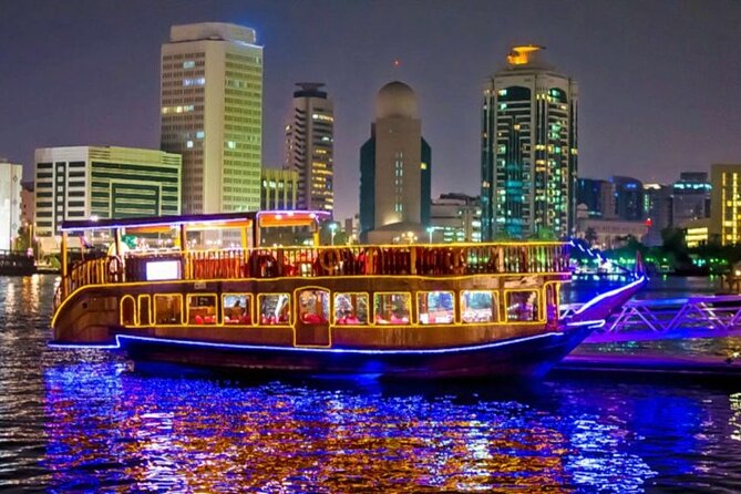 Marina Dhowe Cruise Dinner with Private Transfers - The two-hour cruise and Marina views