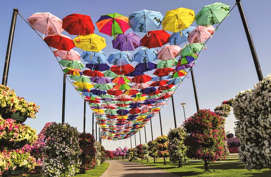 Miracle Flora & Fauna Marvels at Miracle Garden - Miracle Garden turns flowers into oversized scenes