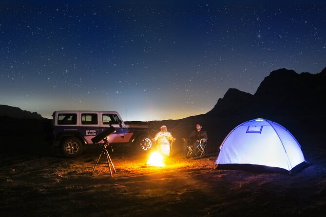 Mleiha Dubai Desert Safari with Stargazing and Dinner - Dinner at Mleiha Café