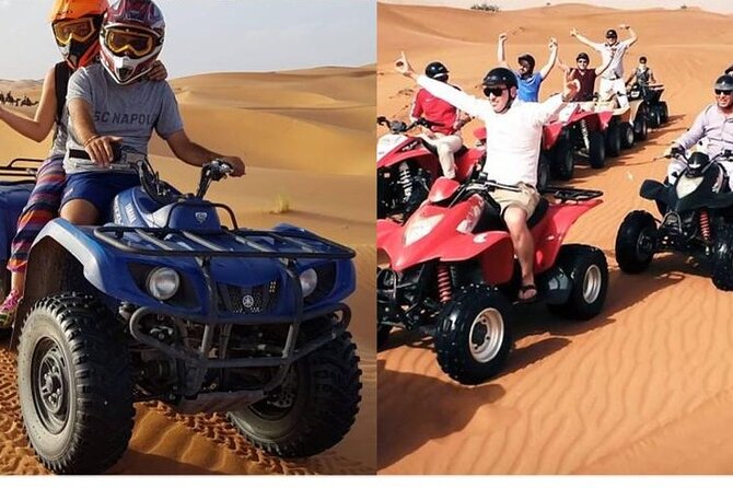 Morning Desert Safari, 25 Minutes ATV with 20 minutes Camel Ride - What the $60 price covers