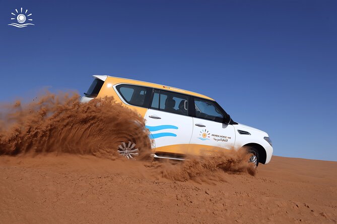 Morning Desert Safari in Dubai with Camel Ride - Dune bashing is the main event