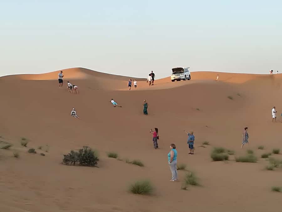 Morning Desert Safari in Ras Al Khaimah - The 45-minute 4WD run across the dunes