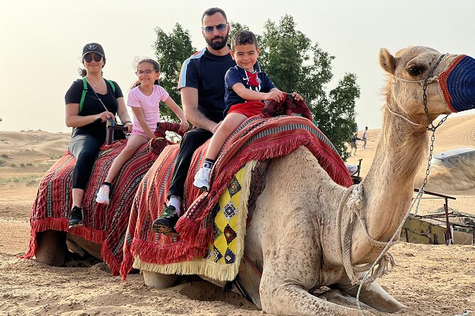 Morning Desert Safari, Quad Bike, Dunes Bashing and Camel Ride - A 10-minute camel ride