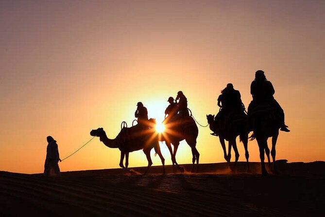 Morning Desert Safari with Quad Bike, Camel Ride & Sandboarding - A fast morning in Dubai’s red desert