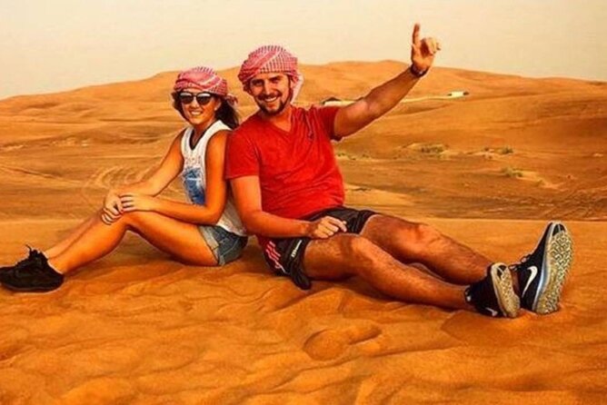 Morning Desert Safari with Quad Bike, Camel Ride & Sandboarding - The 20-minute camel ride