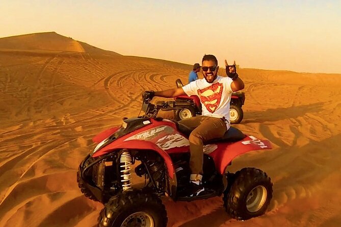Morning Desert Safari with Quad Bike, Camel Ride & Sandboarding - Why the guide can make or break the morning