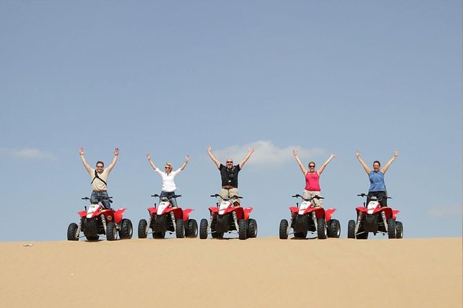 Morning Desert Safari with Quad Bike Tour Abu Dhabi - The camel farm: a quick look at Emirati life
