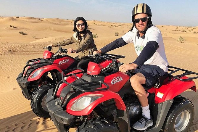 Morning Desert Thrill: Dune Bashing, 30min Quad Bike & Camel Ride - Practical ways to make the morning better