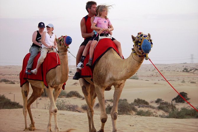 Morning Dubai Desert Safari with Camel Ride & Sand boarding - The 4x4 ride from hotel to open sand
