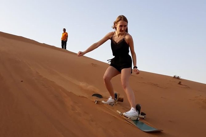 Morning Dubai Red Dunes Safari with Camel Riding & Sand Boarding - Heat, clothing, and comfort