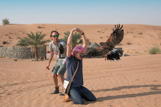 Morning Falconry & Nature Desert Safari with Transfers from Dubai - Emirati breakfast at the Bedouin camp