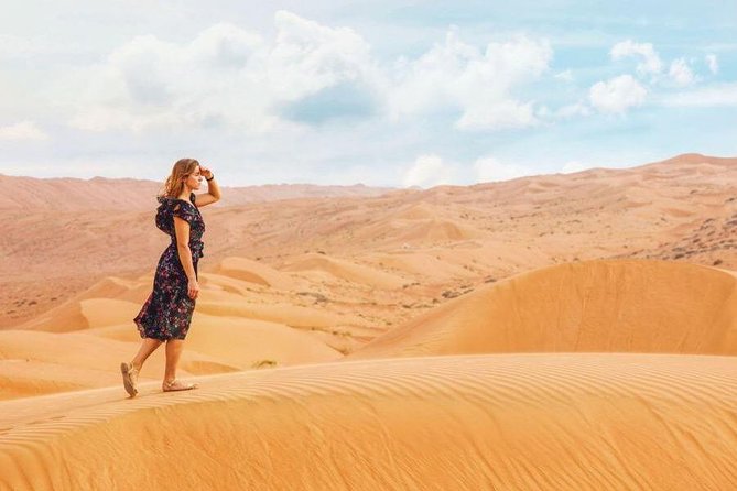 Morning Red Dunes Desert by Quad Bike, Dune Bashing, Camel Ride & Sandboarding - What the $70 price really covers