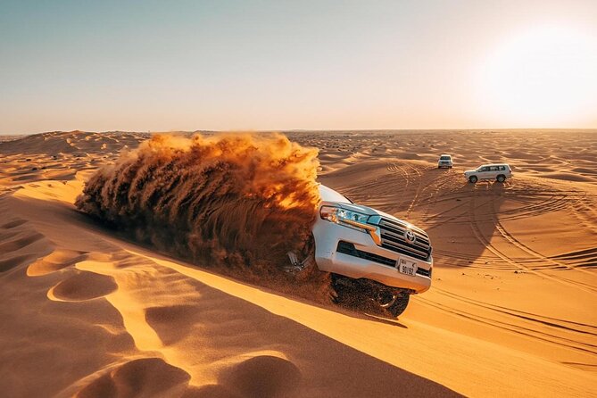 Morning Red Dunes Safari: Camel Ride & Sandboarding Adventure - The 40-minute dune-bashing run