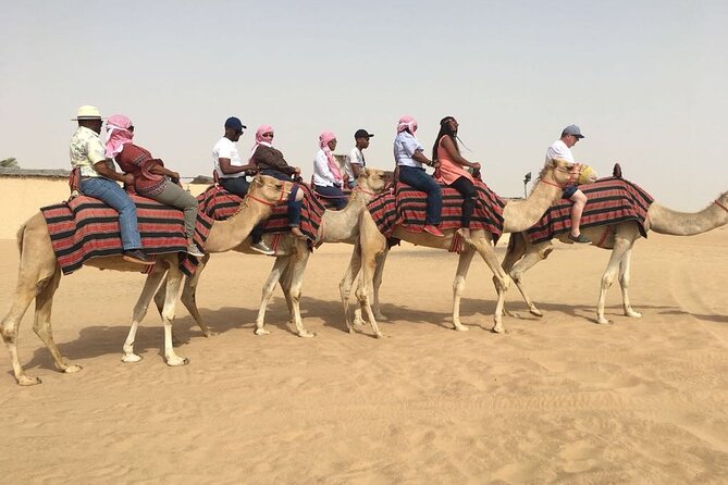 Morning Red Dunes with Camel Ride, Sandboarding and Refreshments - The red-dune drive in a Land Cruiser